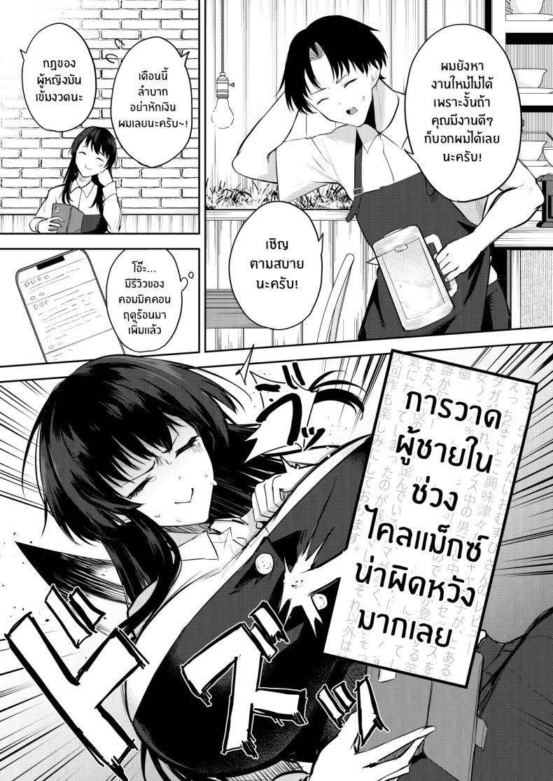 เป็นนายเเบบให้นักวาดมังงะลามก